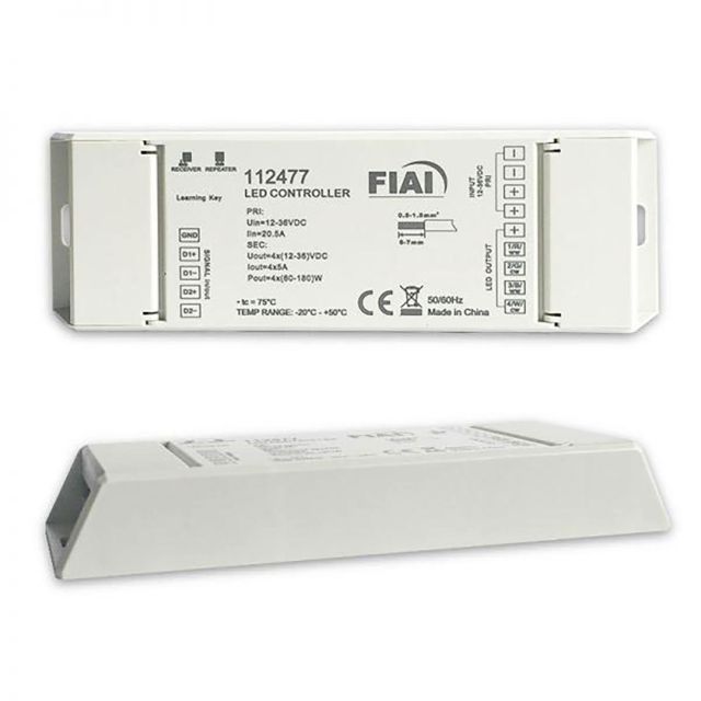 Sys-One Funk PWM-Dimmer, 4 Kanal, 12-36V 4x5A, 48V 4x2.5A