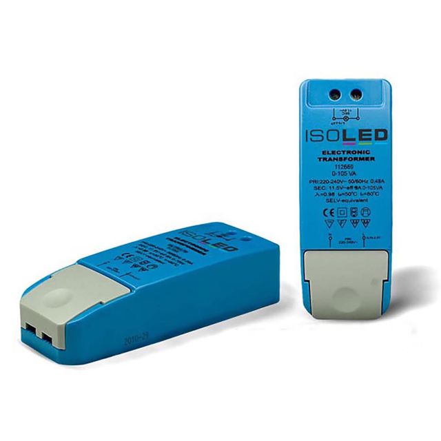 LED Trafo 12V/AC, 0-105VA, dimmbar, SELV