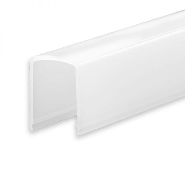 Abdeckung COVER4 opal/satiniert 200cm für Profil SURF12 RAIL/BORDERLESS (FLAT)