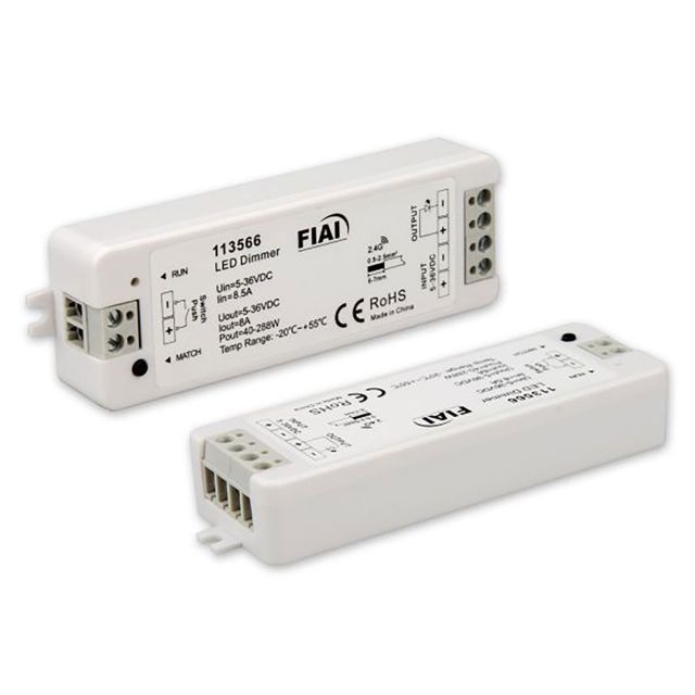 Sys-Pro Push/Funk Mesh PWM-Dimmer, 1 Kanal, 5-36V DC 8A