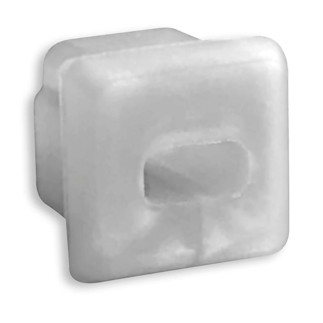 Endkappe EC 63 für Profil SURF8, 1 STK, mit Kabeldurchführung