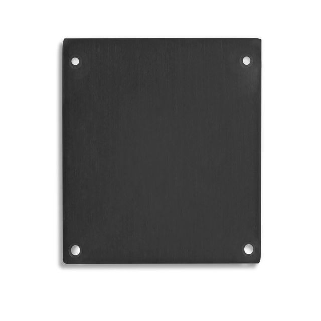 Endkappe E69 Alu schwarz für LAMP30 V1+V2, 2 STK, inkl. Schrauben