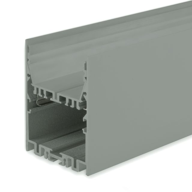 LED Leuchtenprofil LAMP40 Up&Down Aluminium silber pulverbeschichtet, 200cm