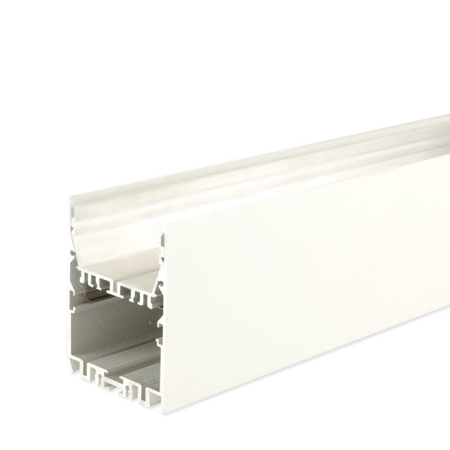 LED Leuchtenprofil LAMP40 Up&Down Aluminium weiß pulverbeschichtet, 200cm