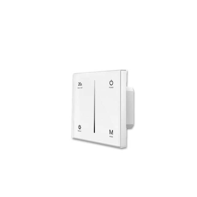 Sys-Pro 1 Zone Touch/Funk-Dimmer 230V weiß, 360VA, Phasenan-/Abschnitt wählbar