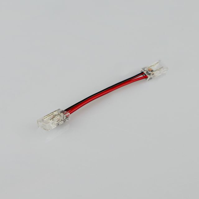 Kontakt-Verbinder mit Kabel Universal (max. 5A) K2-26 für 2-pol. IP20 Flexstripes mit Breite 6mm