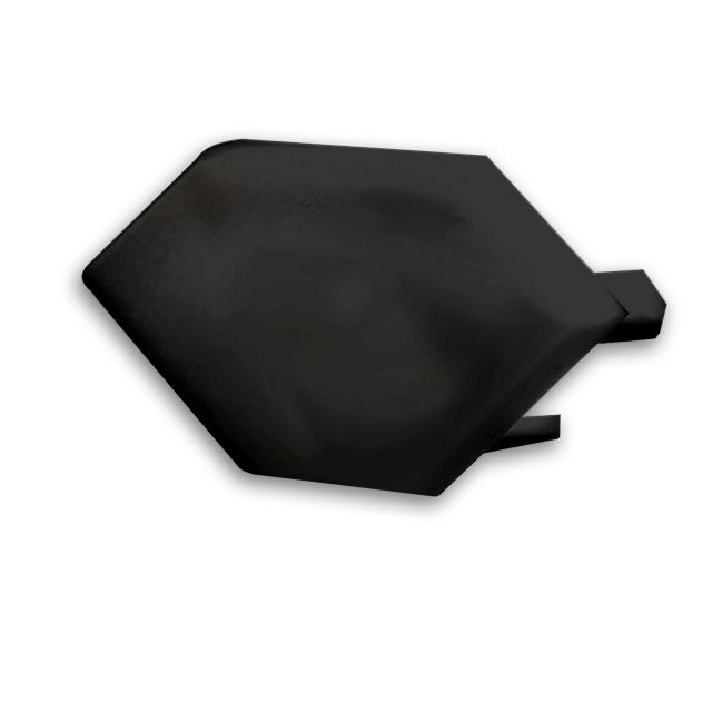 Endkappe EC96 schwarz für Profil CORNER11n, 1 STK