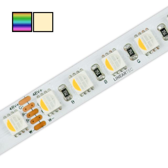 LED-Flexmodul 10 Pro48 85, 48V, IP20, 1100lm/m, 19W/m, RGB+3000K, 20m