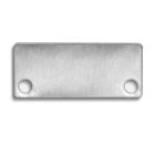 Endkappe EC43 Alu für SURF/DIVE20 FLAT mit COVER10, 2 STK, inkl. Schrauben