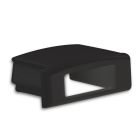 Endkappe EC76B schwarz für Profil PURE14 S mit Kabeldurchführung, 1 STK